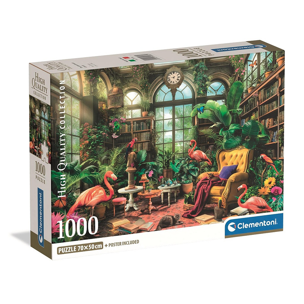 Colour Library Greenhouse 1000-osaline Compact pusle Clementoni – tootepilt