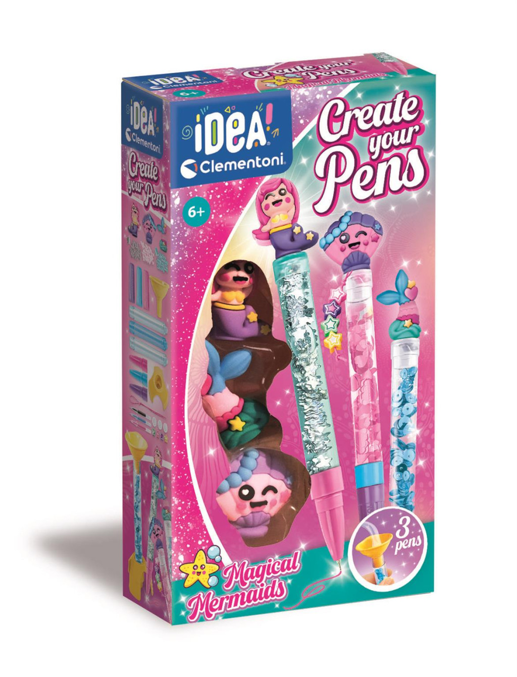 Colour Mermaid Pen-making kit Clementoni – tootepilt