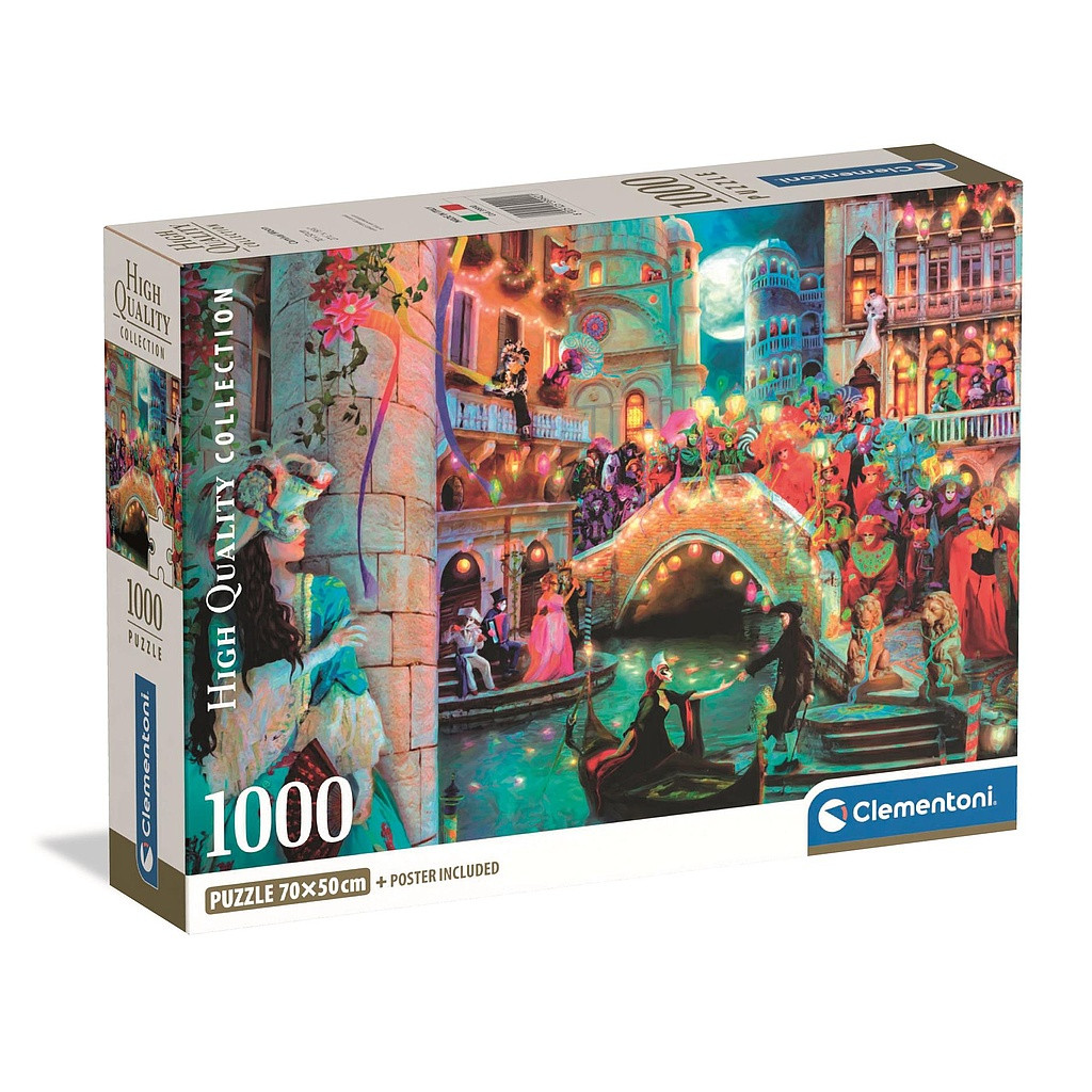 Colour Moon Carnival 1000-osaline pusle Clementoni – tootepilt
