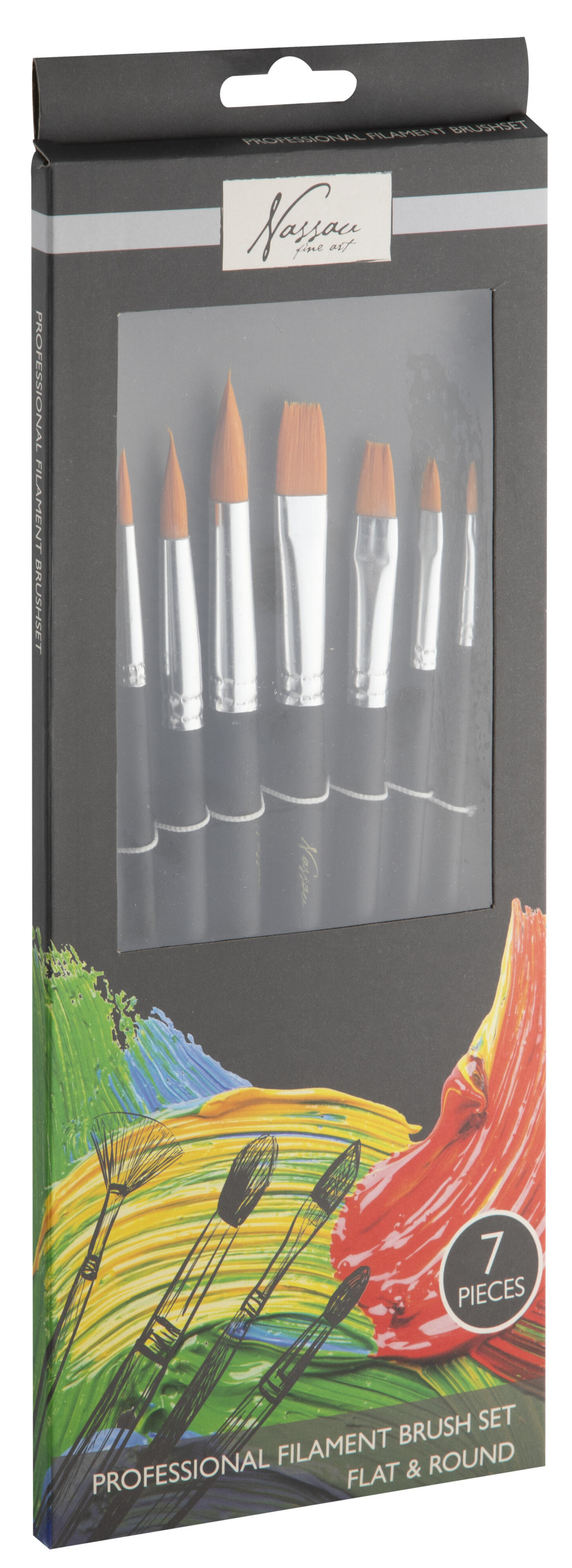 Colour Nassau Professional pintslikomplekt 7-osaline – tootepilt