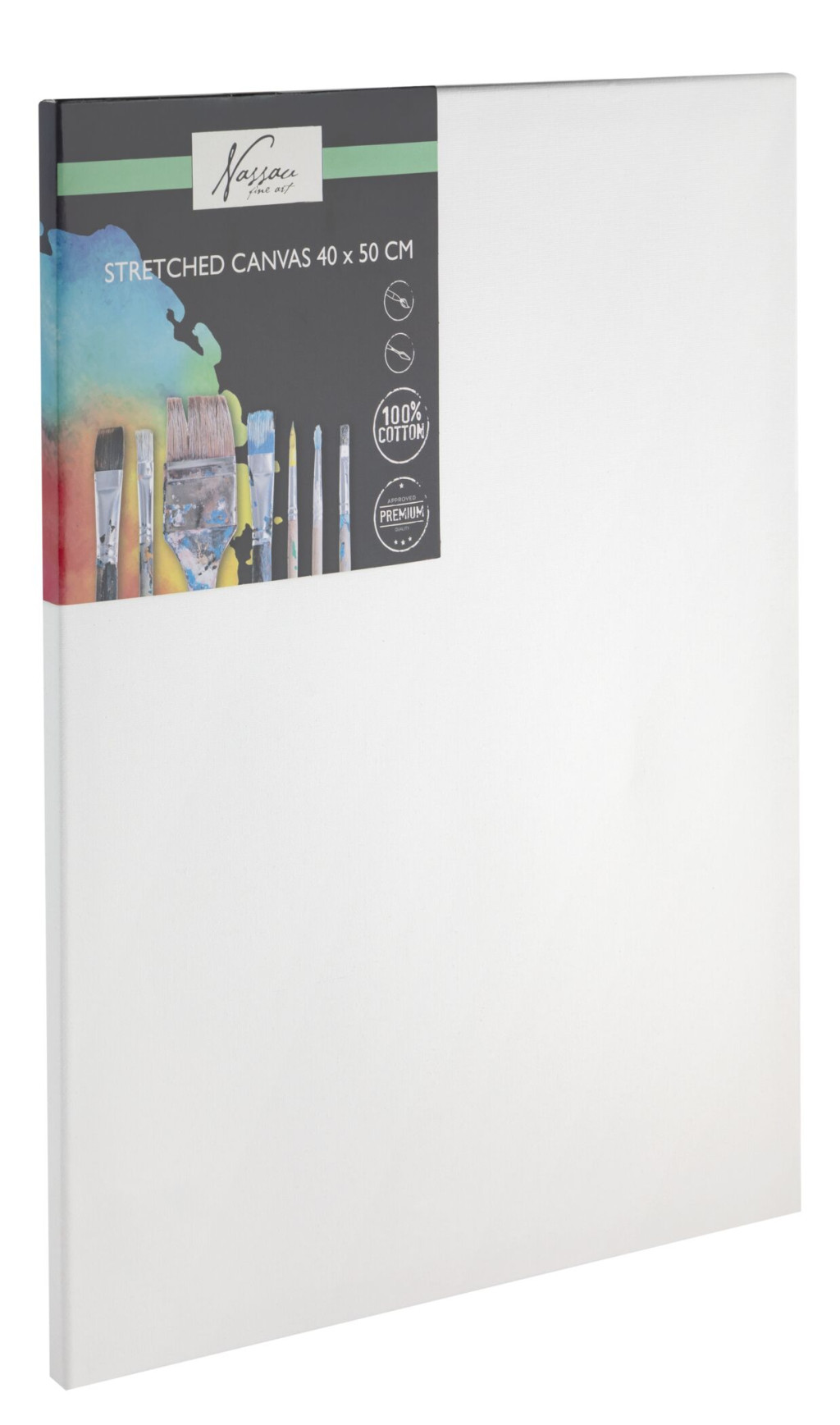 Colour Nassau Stretched wooden frame canvas 40×50 cm – tootepilt