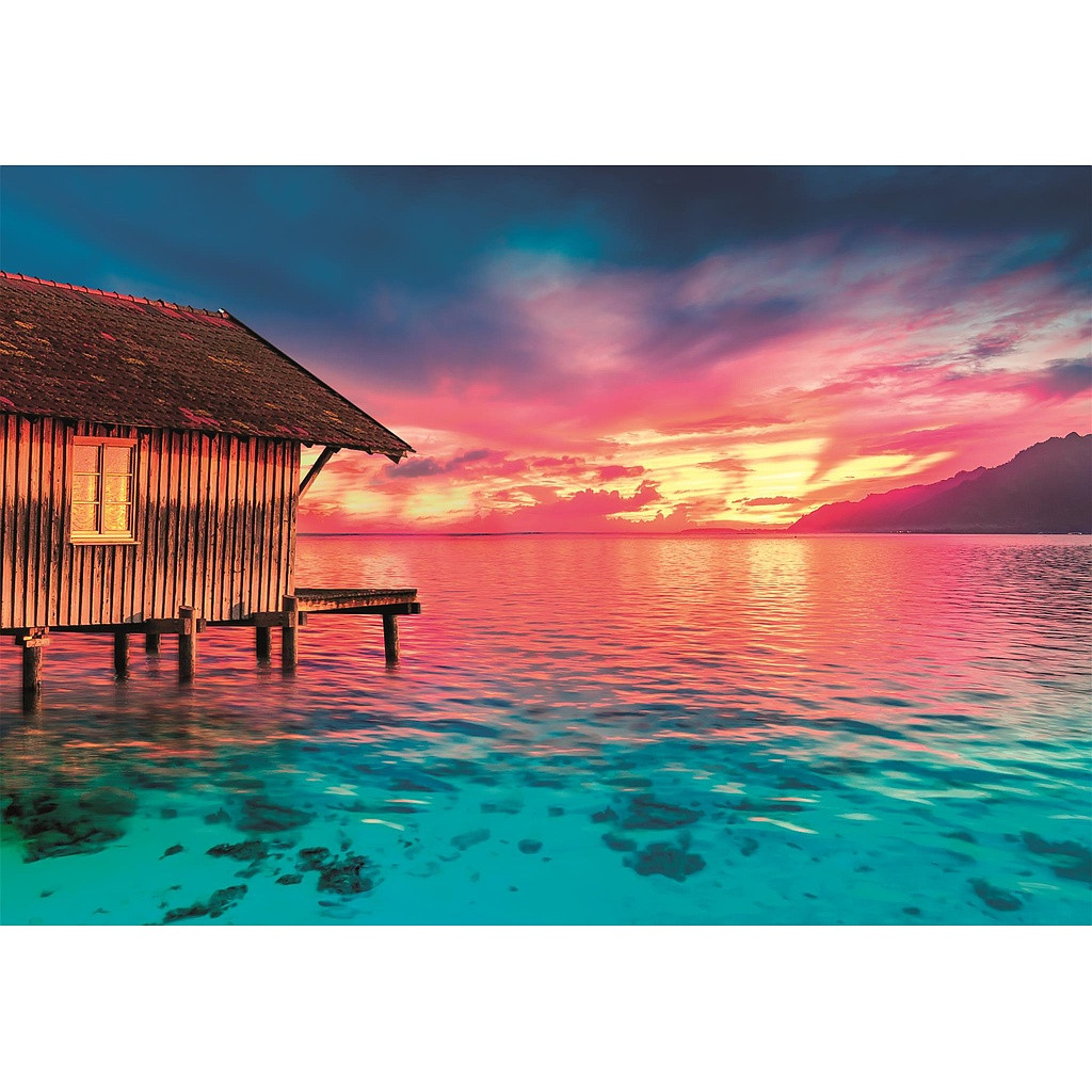 Colour Paradise Sunset 500-osaline Peace pusle by Clementoni – detailvaade 2