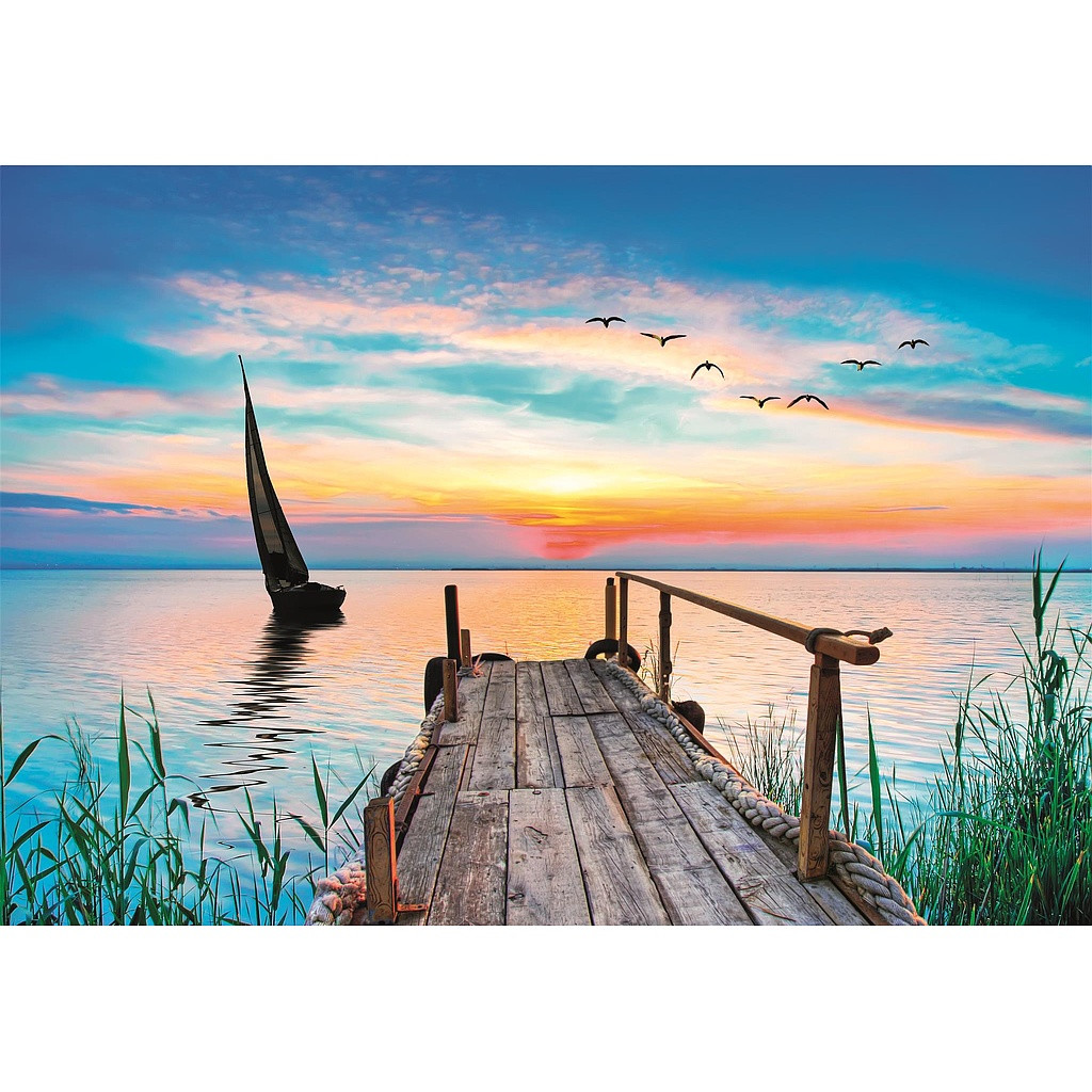Colour Peaceful 500-osaline Dock Peace pusle Clementoni – detailvaade 2