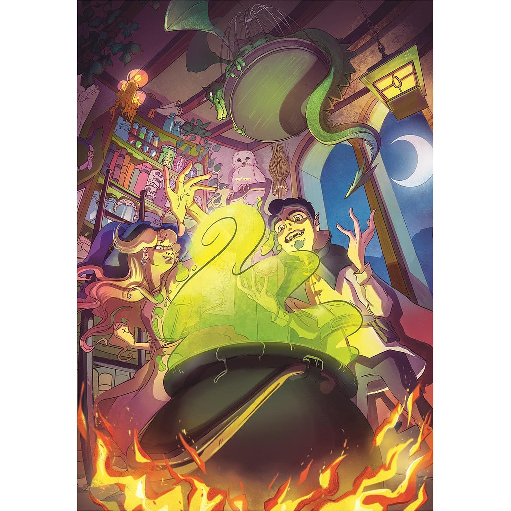 Colour Practical Magic 300-osaline pusle Clementoni – detailvaade 2