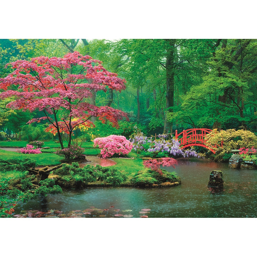 Colour Raindrops Forest 500-osaline Peace pusle Clementoni – detailvaade 2