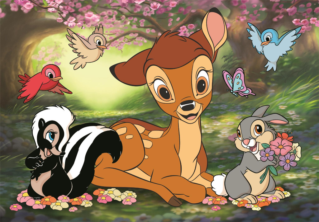 Disney Bambi Forest Friends 60-osaline Clementoni pusle – detailvaade 2