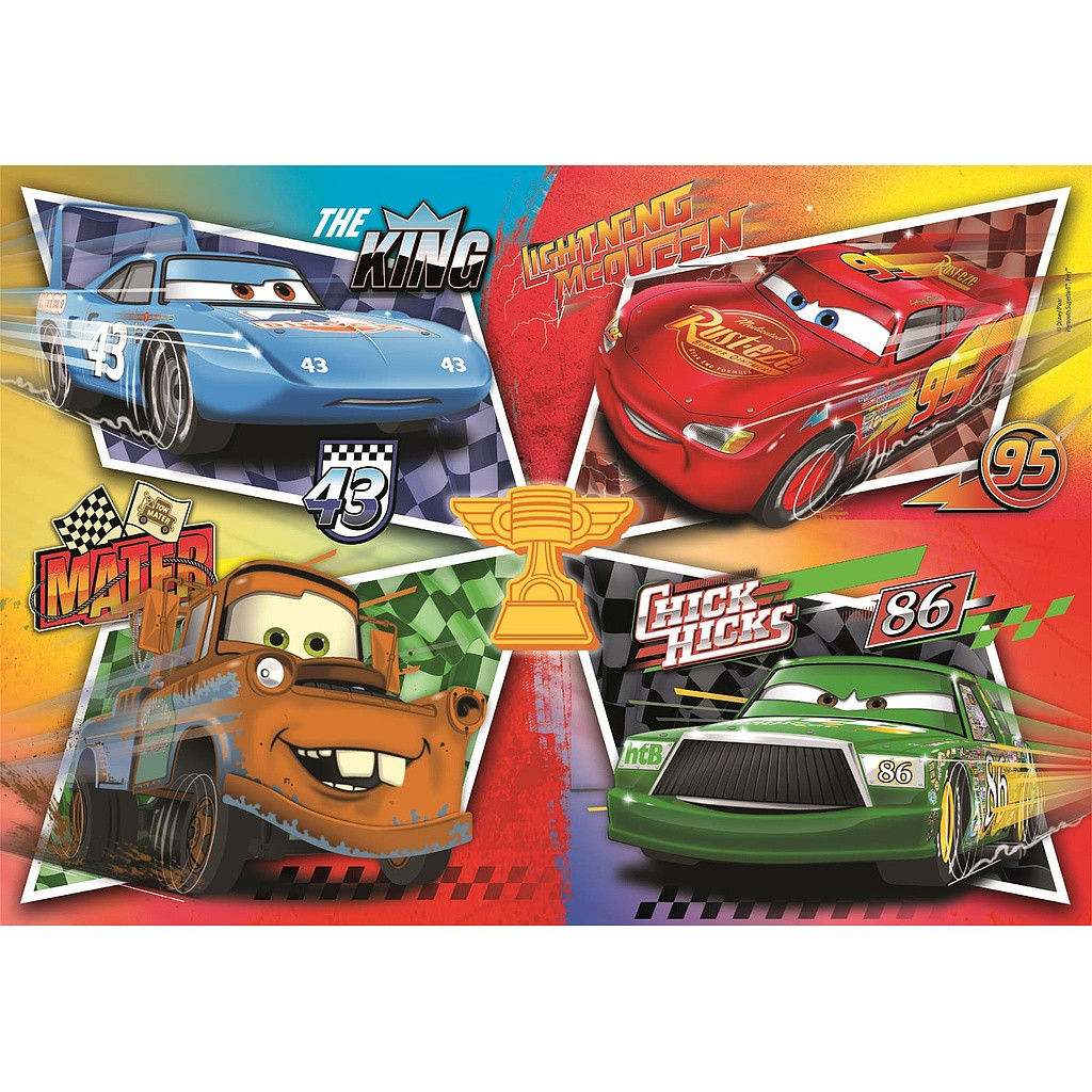 Disney Cars 60-osaline maxi pusle Clementoni – detailvaade 2
