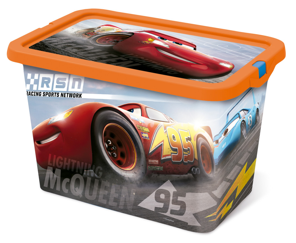 Disney Cars Future Race plastist hoiukast 7 L – tootepilt