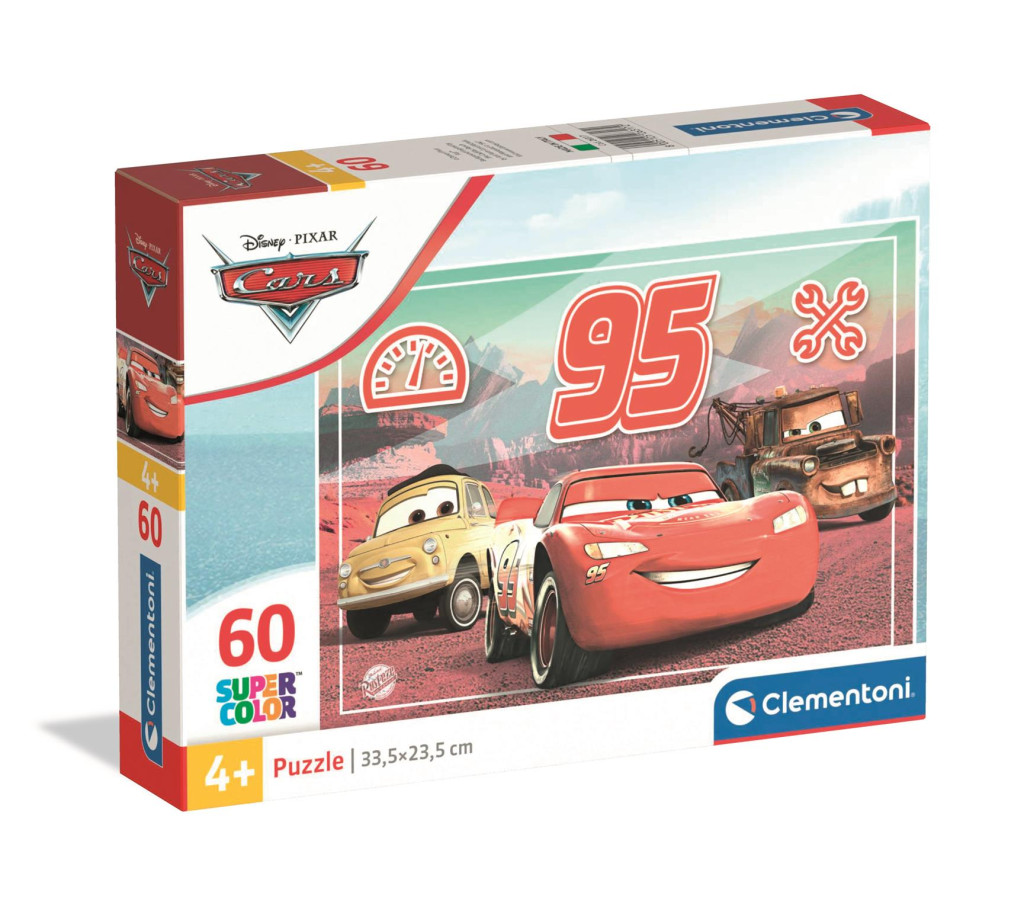 Disney Cars Racing Team 60-osaline pusle Clementoni – tootepilt