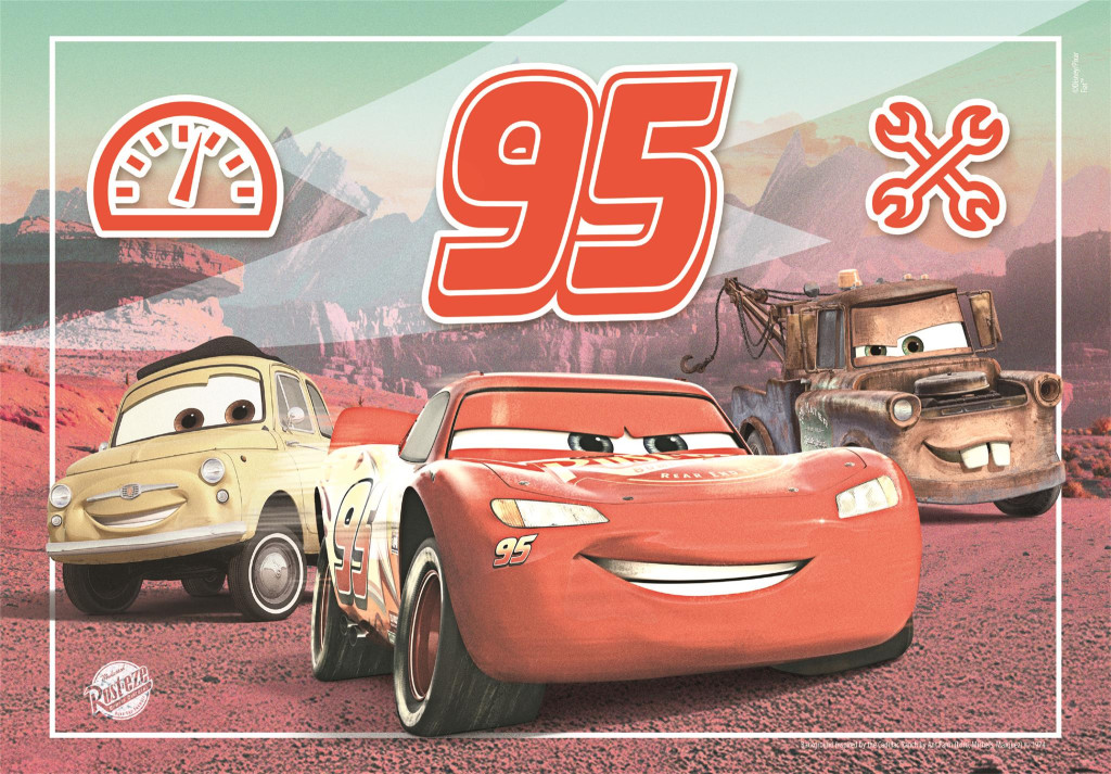 Disney Cars Racing Team 60-osaline pusle Clementoni – detailvaade 2