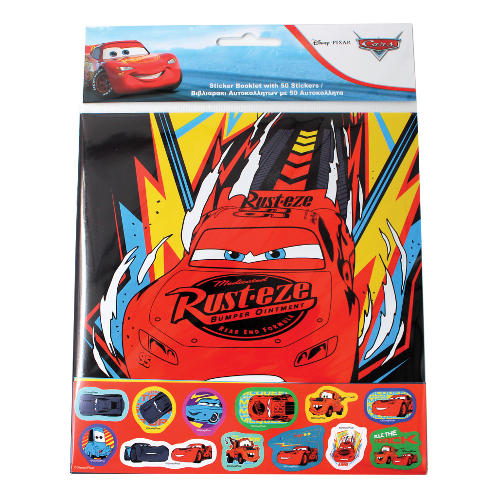 Disney Cars Ready 50 kleepsuga kleepsualbum – tootepilt