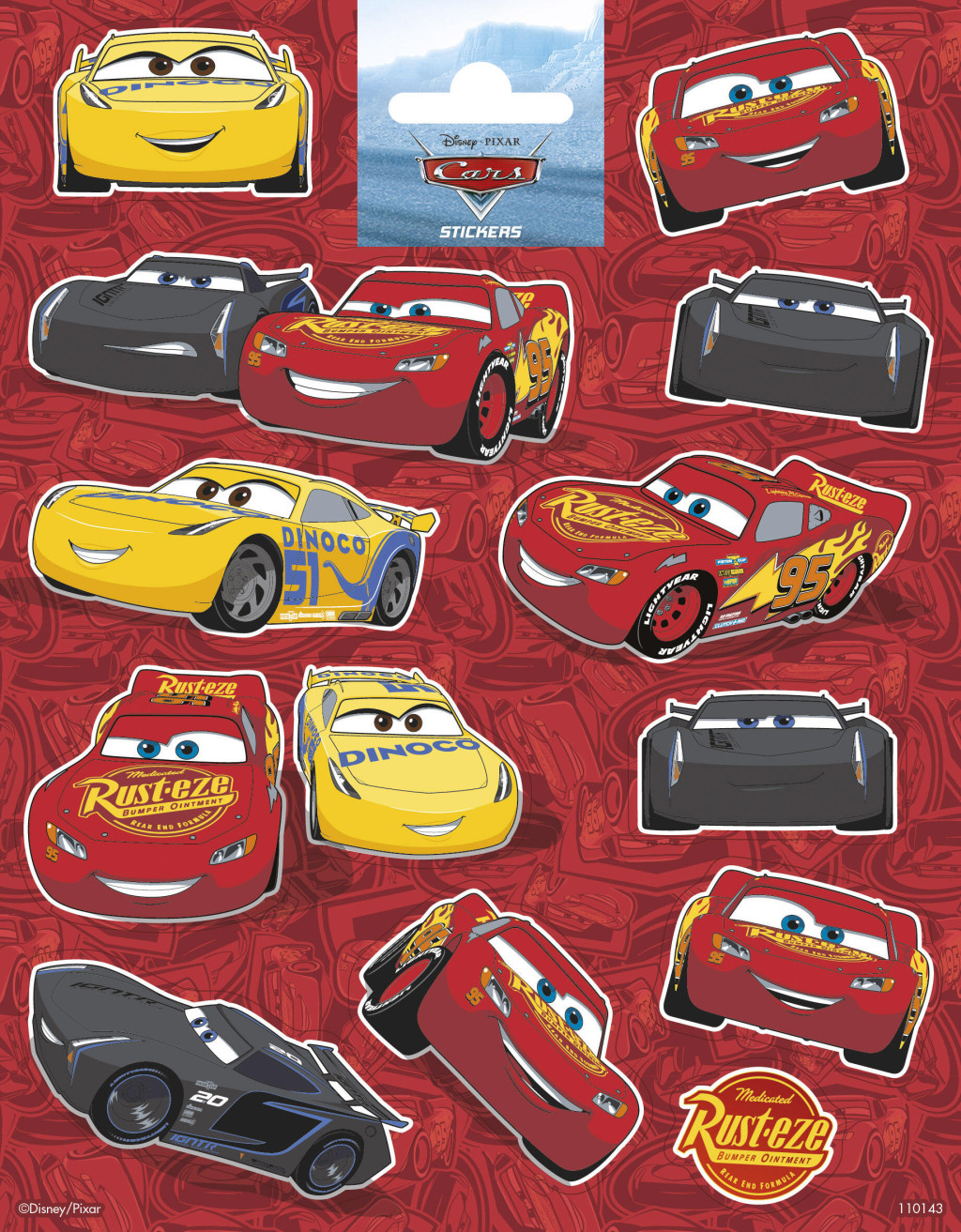Disney Cars Red kleeps – tootepilt