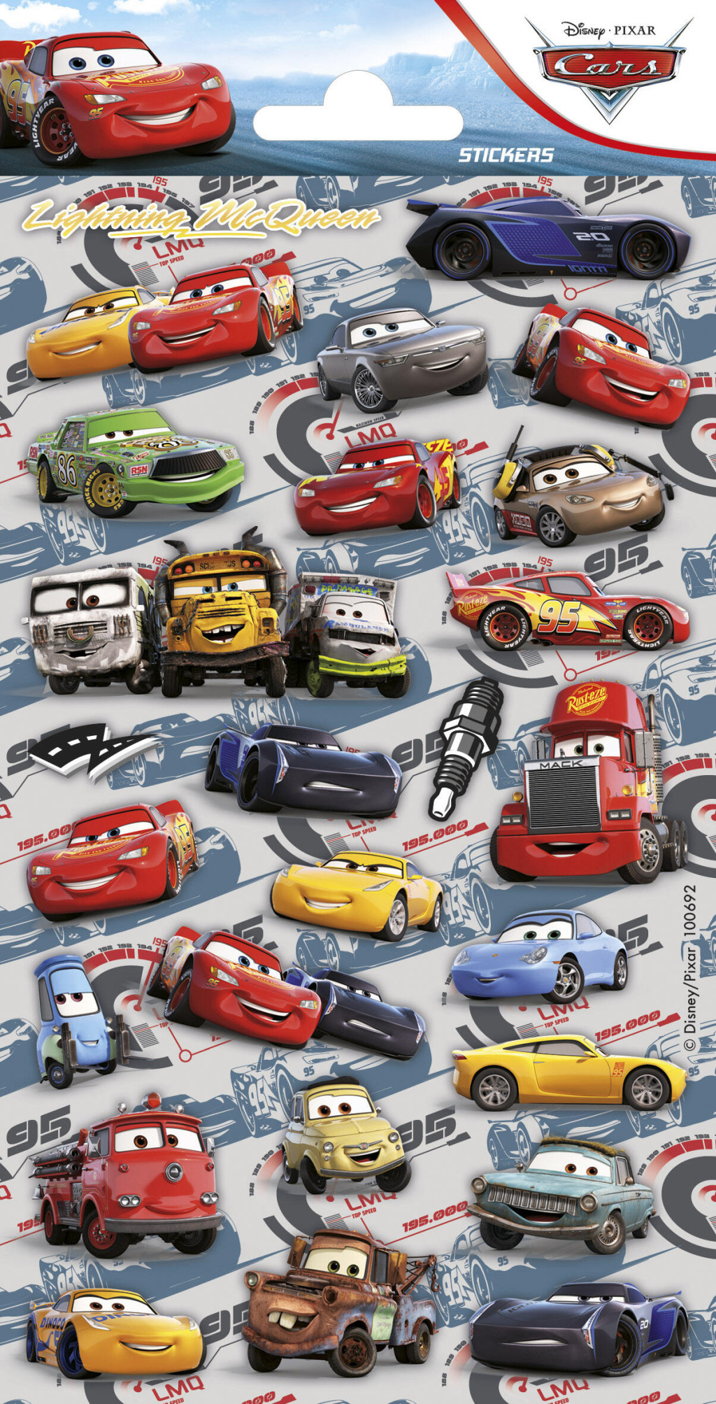 Disney Cars Team sparkling kleeps – tootepilt