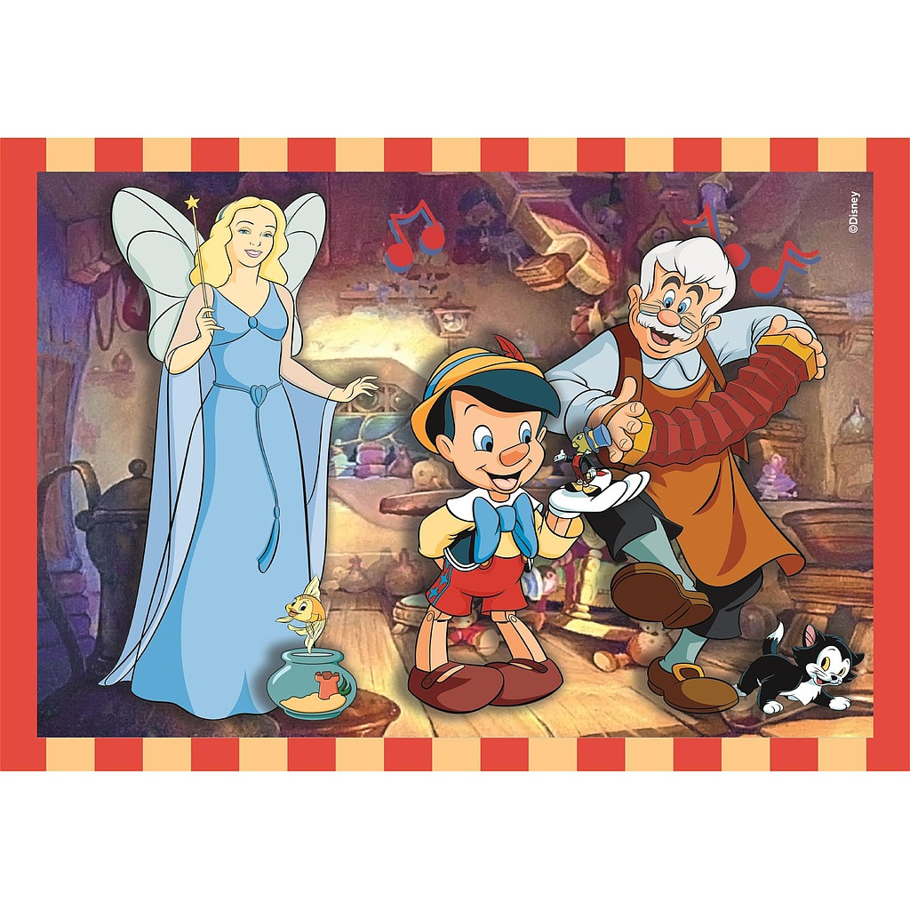 Disney Classics 4-in-1 Clementoni pusle – detailvaade 2