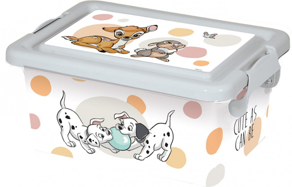 Disney Classics Dots plastist hoiukast 3.7 L – tootepilt