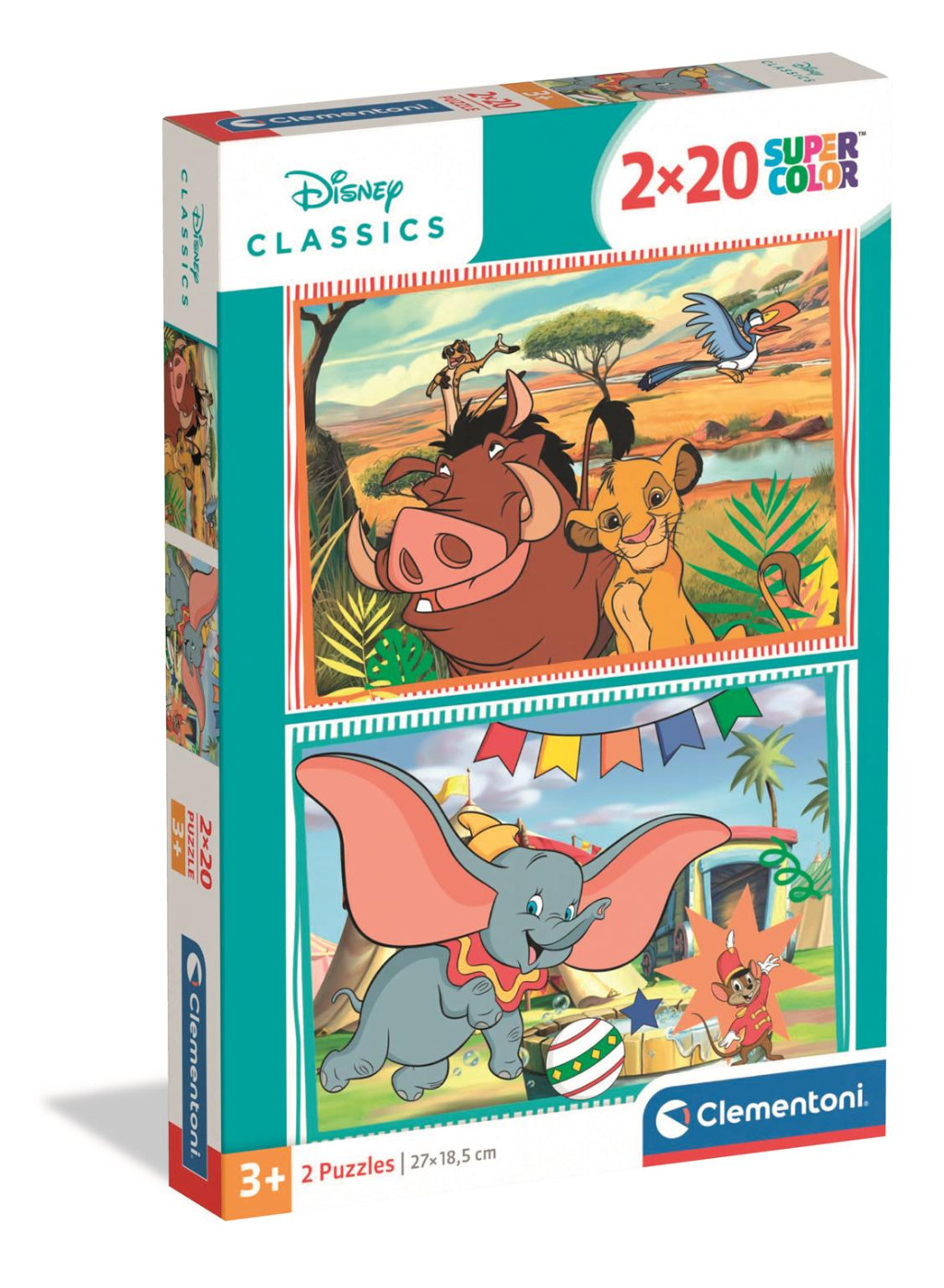 Disney Classics Funny Time 2×20-osaline pusle Clementoni – tootepilt