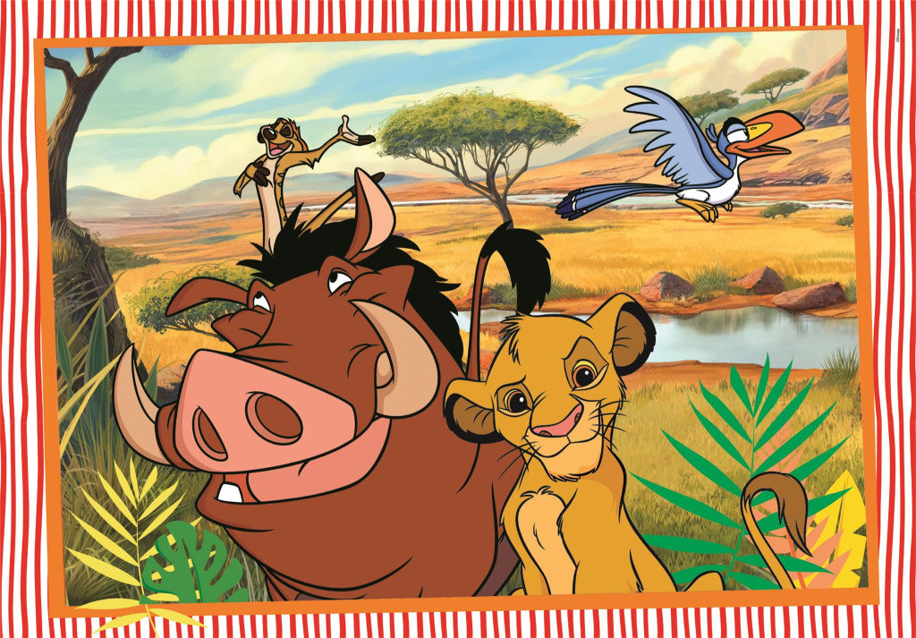 Disney Classics Funny Time 2×20-osaline pusle Clementoni – detailvaade 2