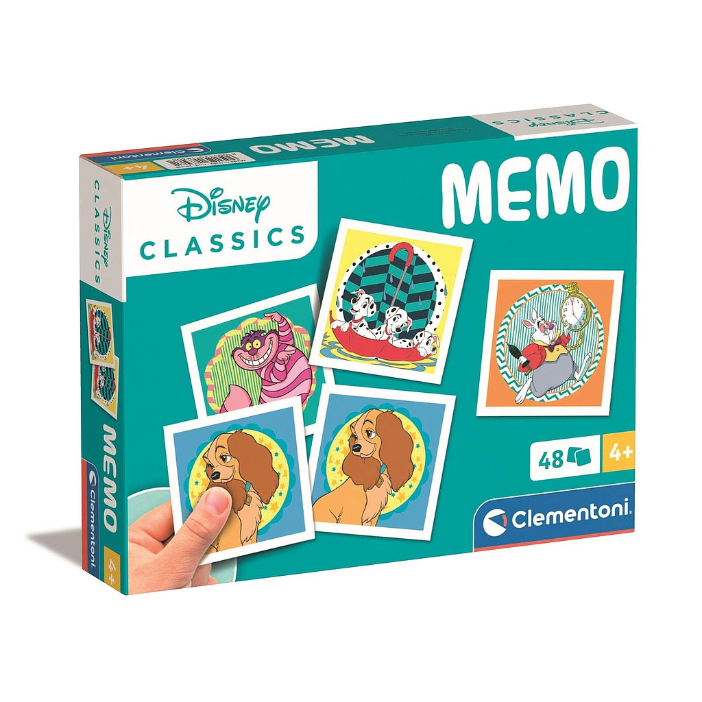 Disney Classics Icons 48-osaline memoriin Clementoni – tootepilt
