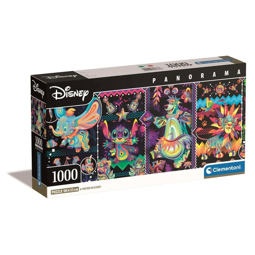 Disney Classics Joy 1000-osaline panoramic pusle Clementoni – tootepilt