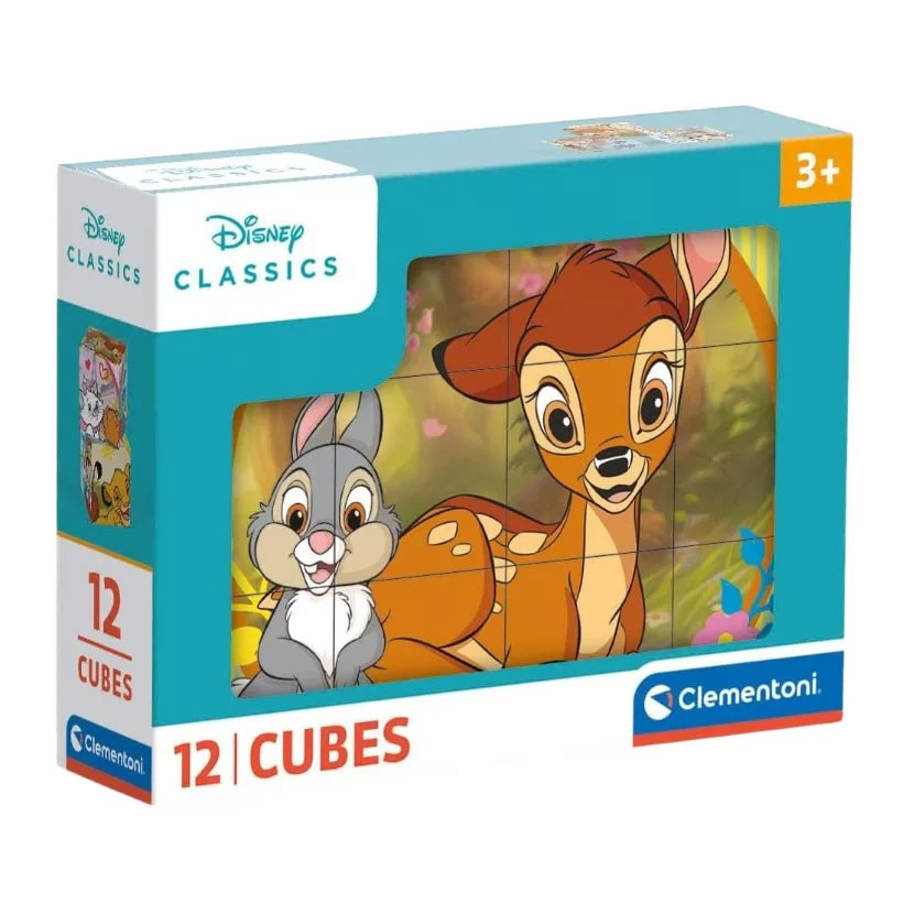 Disney Classics Striped Frame 12-osaline story cube Clementoni – tootepilt