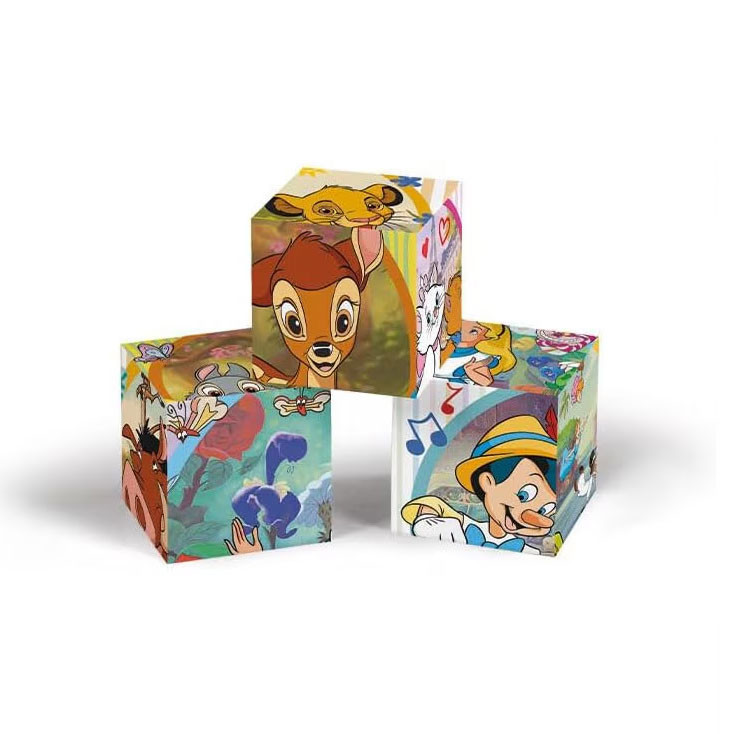 Disney Classics Striped Frame 12-osaline story cube Clementoni – detailvaade 2
