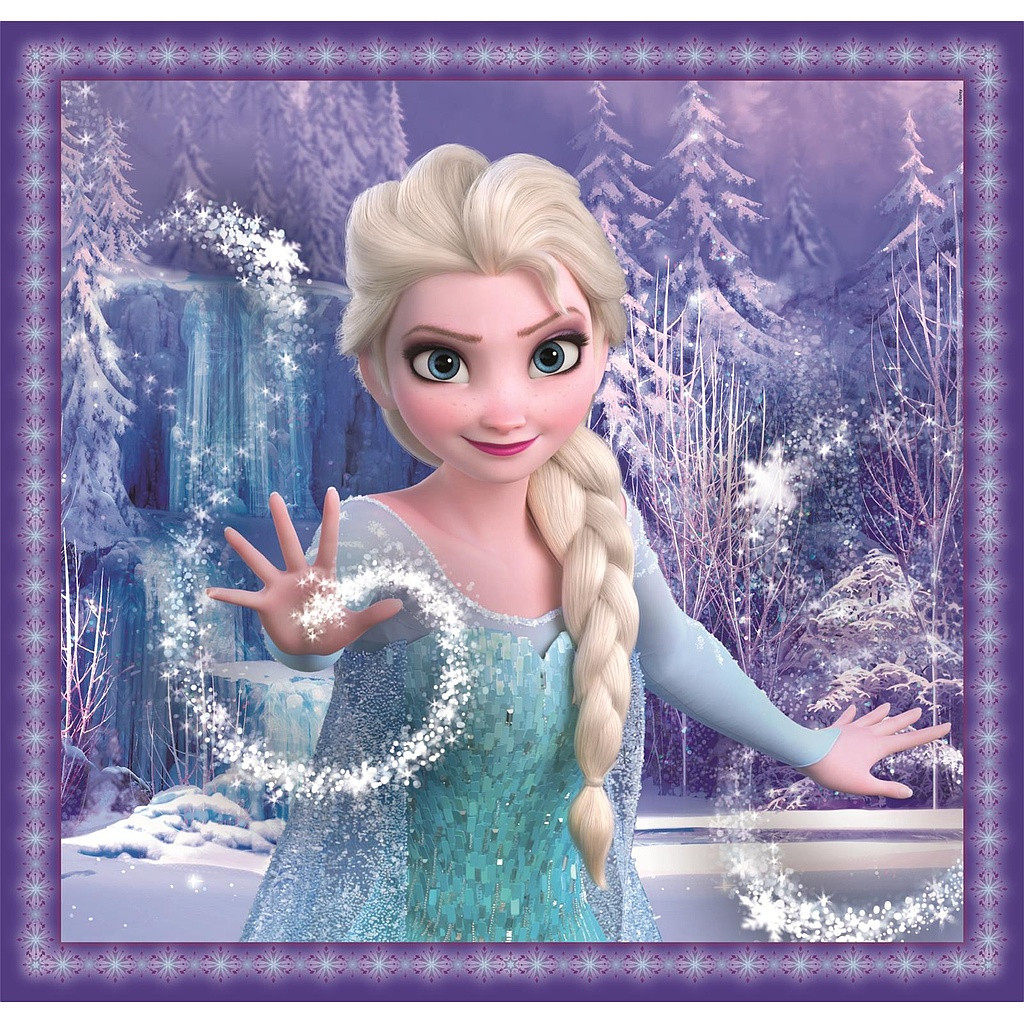 Disney Frozen 3×48-osaline pusle Clementoni – detailvaade 2