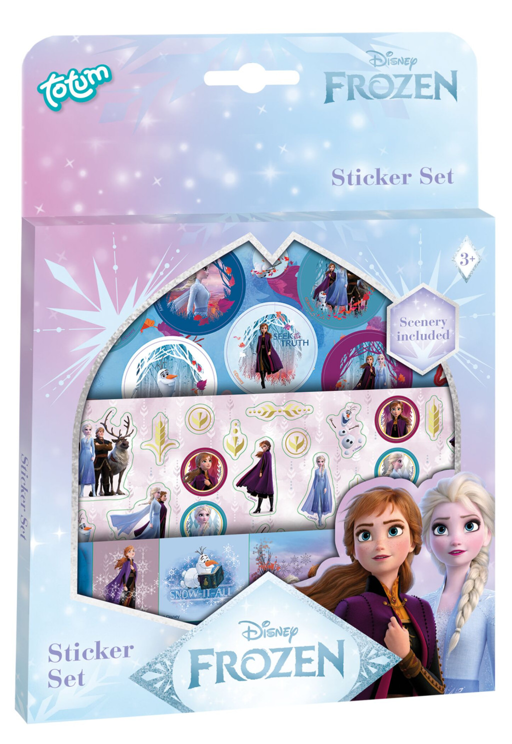 Disney Frozen Adventure kleepsukomplekt – tootepilt