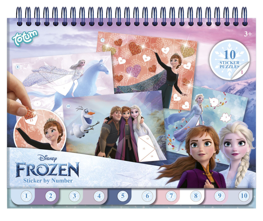 Disney Frozen Destiny pusle sticker and värvimiskomplekt – tootepilt