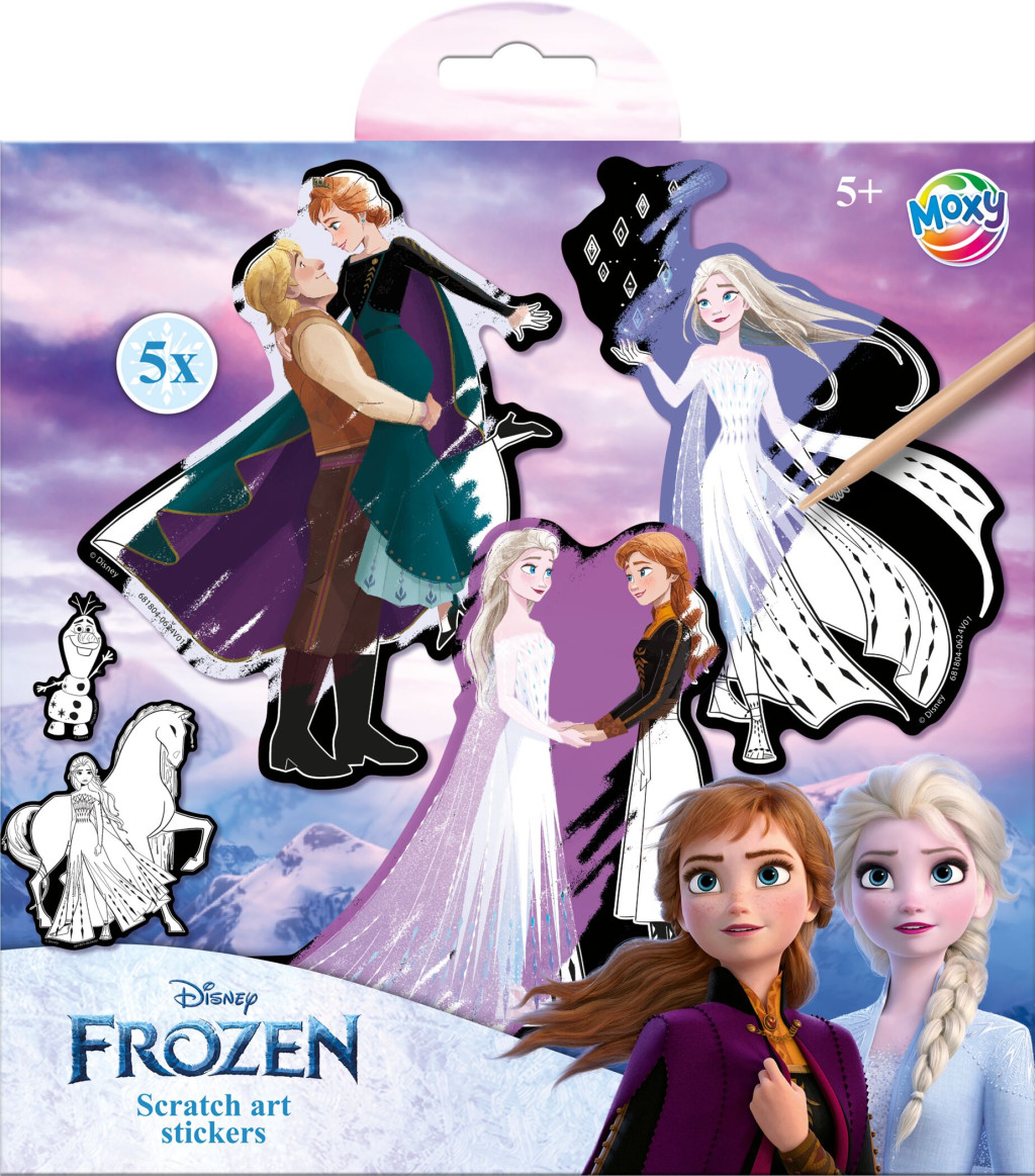 Disney Frozen Destiny scratch image stickers – tootepilt