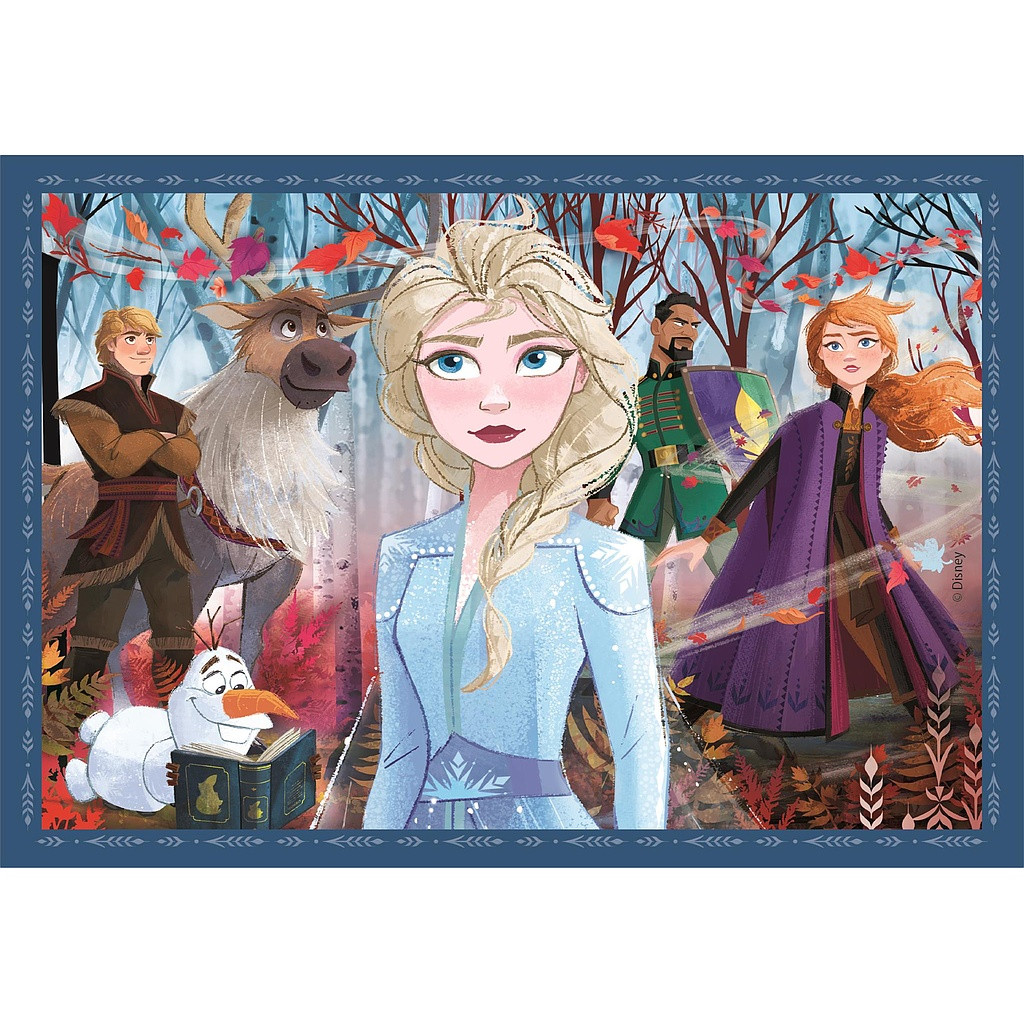 Disney Frozen Echoes 4-in-1 puslekomplekt Clementoni – detailvaade 2