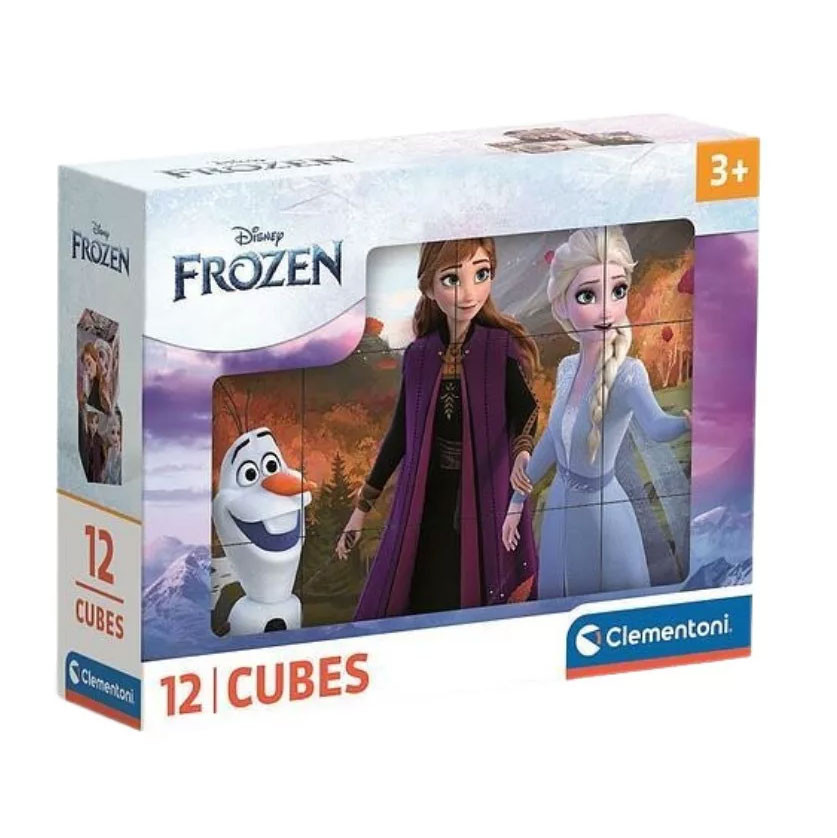 Disney Frozen fairy tale cube set 12-osaline Clementoni – tootepilt