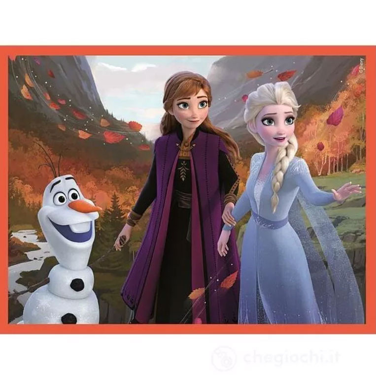Disney Frozen fairy tale cube set 12-osaline Clementoni – detailvaade 2