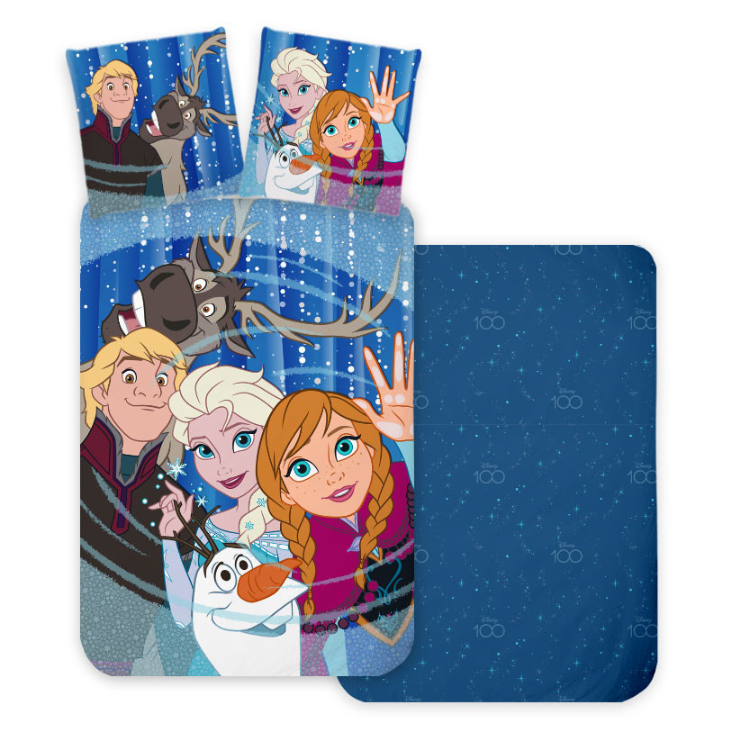 Disney Frozen Friends bedding cover 140x200cm, 70x90 cm – tootepilt
