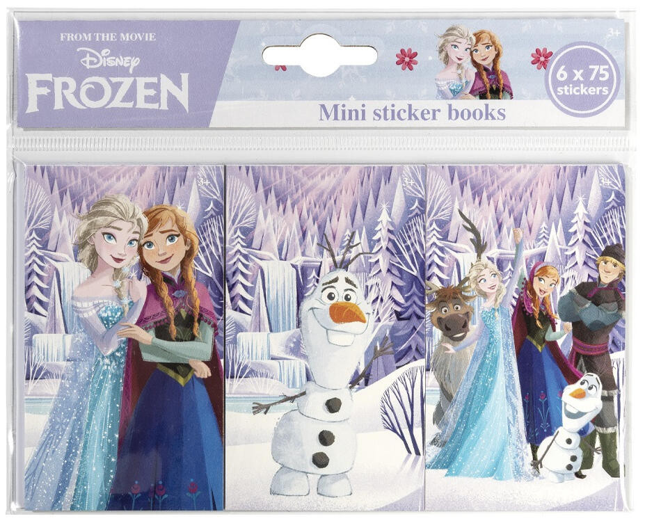 Disney Frozen Friends mini-kleepsukomplekt 6-osaline – tootepilt