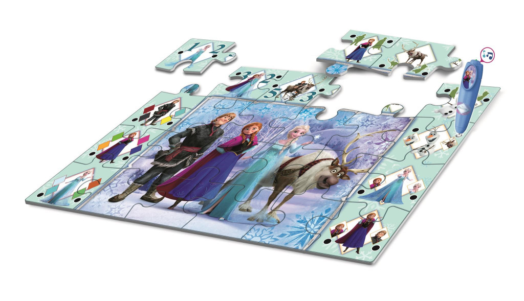 Disney Frozen Ice Kingdom interactive 24-osaline pusle Clementoni – detailvaade 2