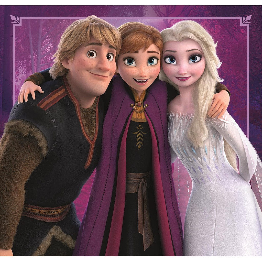 Disney Frozen Leaf 3×48-osaline pusle Clementoni – detailvaade 2