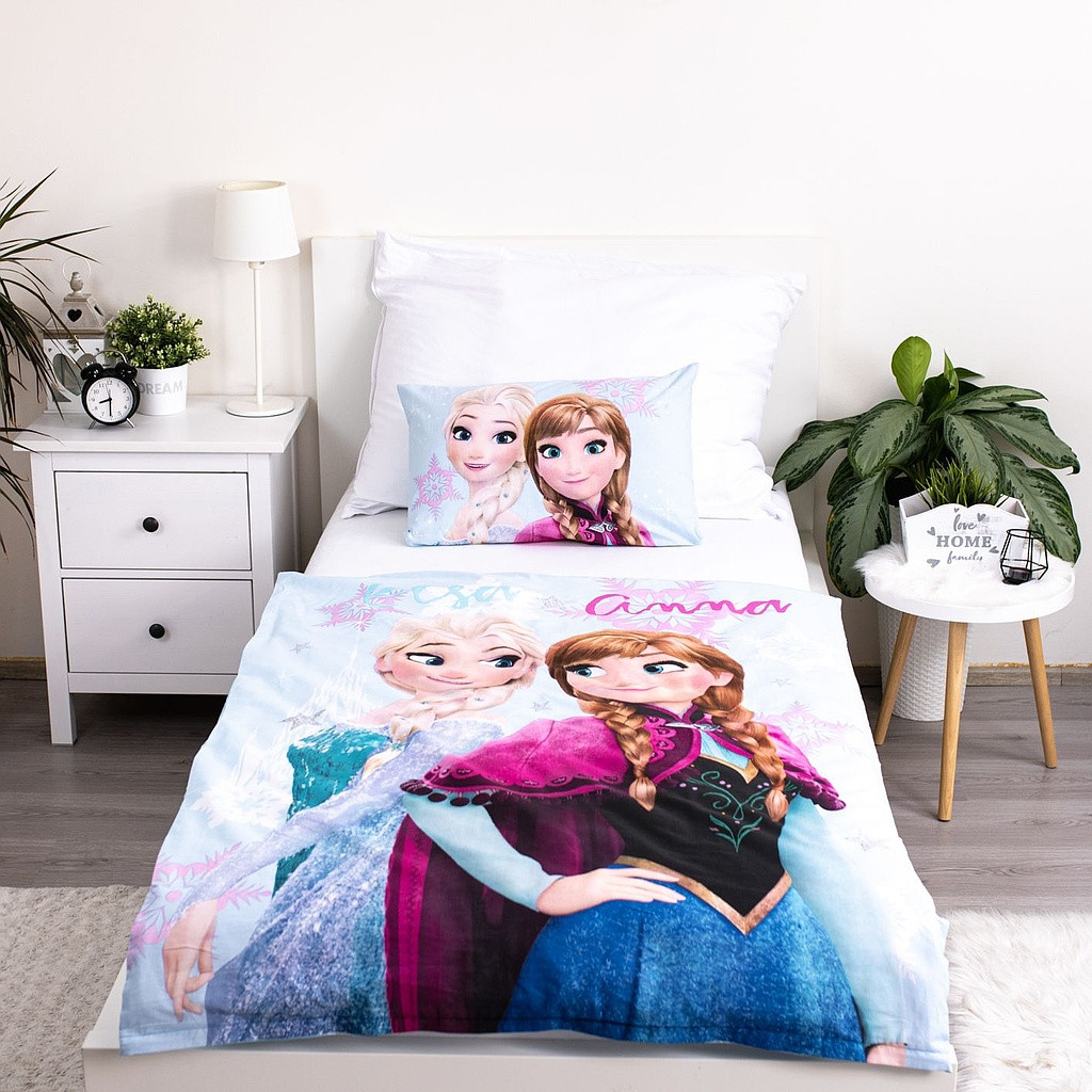 Disney Frozen Light Blue children's bedding 100x135 cm, 40x60 cm – detailvaade 2
