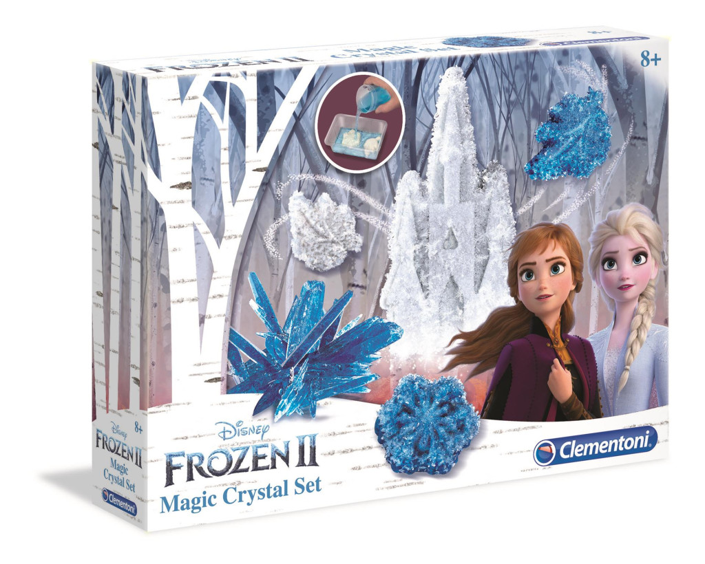 Disney Frozen Magic kristallide valmistamise komplekt Clementoni – tootepilt