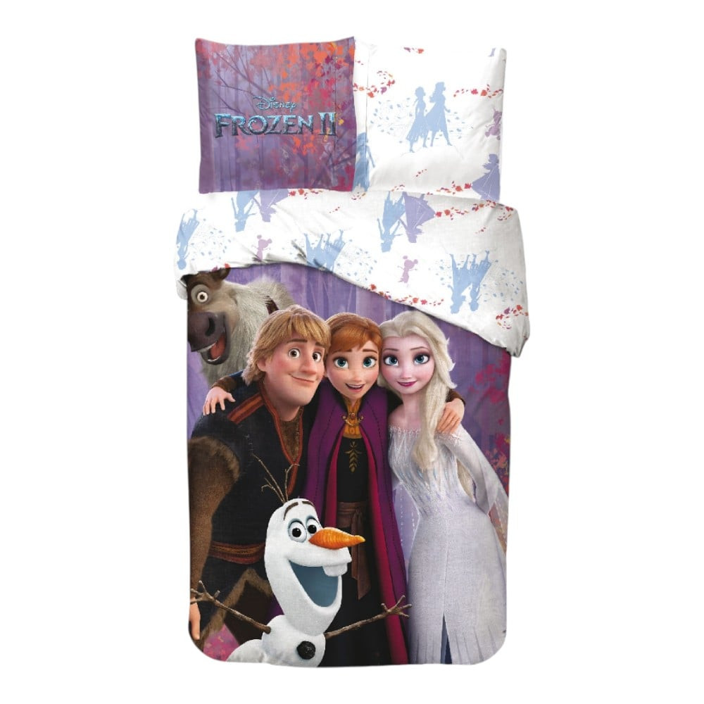 Disney Frozen Magic Team voodipesukomplekt 140x200cm, 65x65 cm – tootepilt
