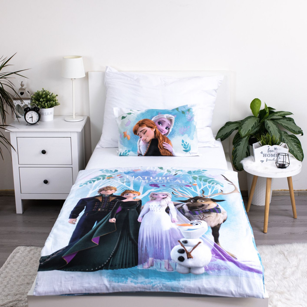 Disney Frozen Nature is Magical children's bedding 100x135 cm, 40x60 cm – detailvaade 2