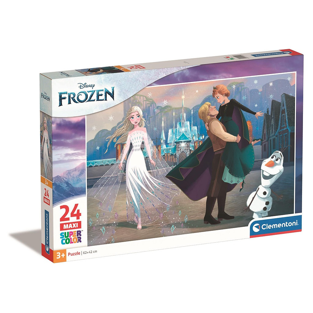Disney Frozen Royal Family Clementoni 24-osaline Maxi pusle – tootepilt