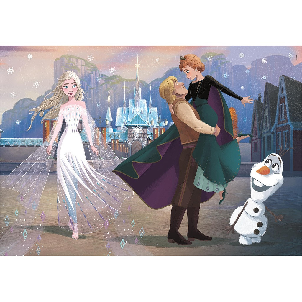 Disney Frozen Royal Family Clementoni 24-osaline Maxi pusle – detailvaade 2