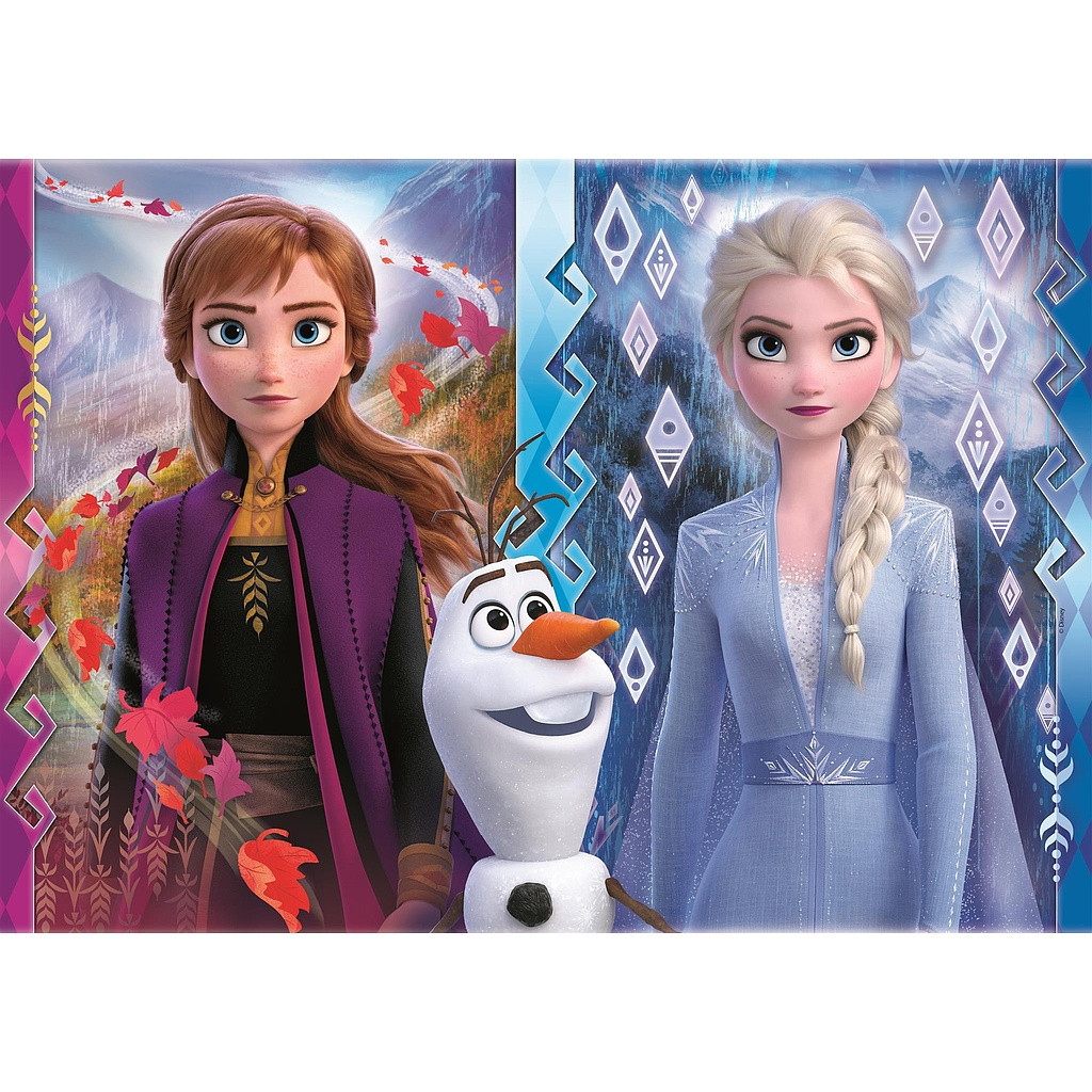 Disney Frozen Seasons 30-osaline pusle Clementoni – detailvaade 2