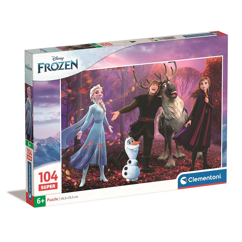 Disney Frozen Singing 104-osaline Clementoni pusle – tootepilt