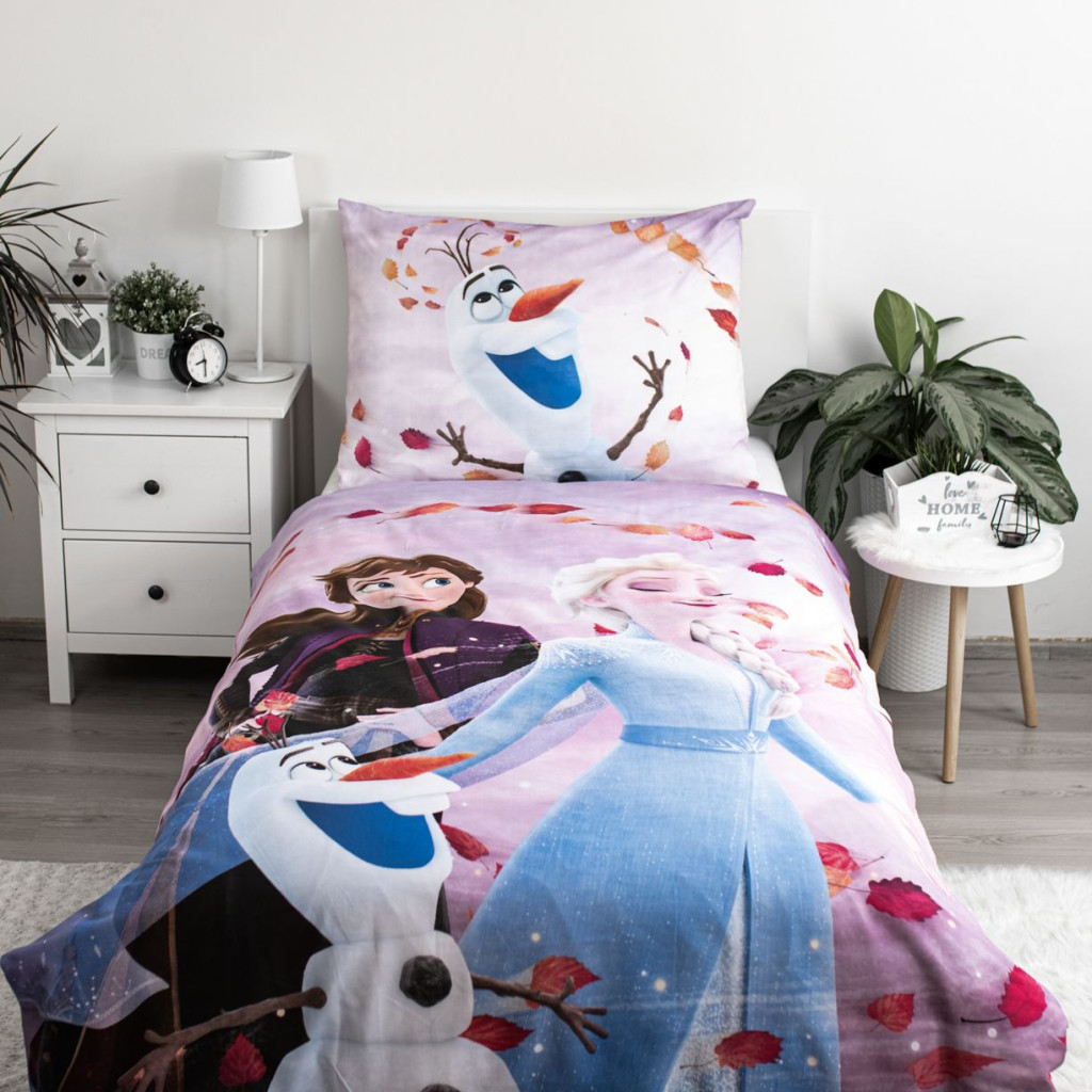 Disney Frozen Sky voodipesukomplekt 140x200cm, 70x90 cm – detailvaade 2