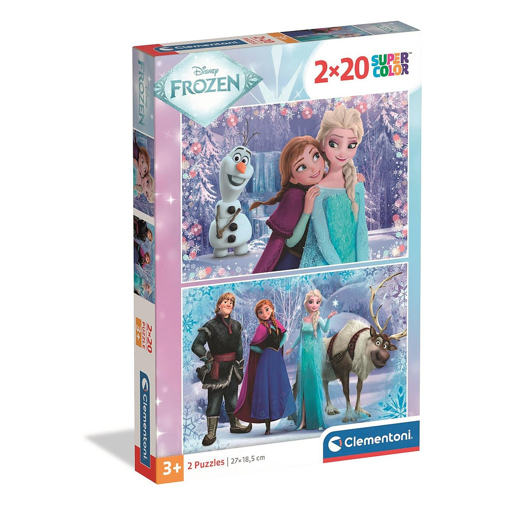 Disney Frozen Team Quest 2×20-osaline Clementoni pusle – tootepilt
