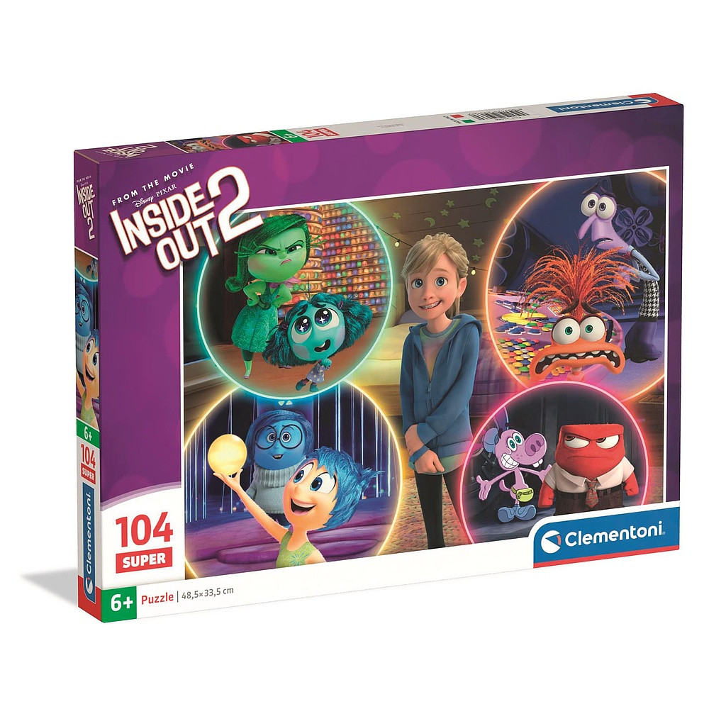 Disney Inside Out 104-osaline Clementoni pusle – tootepilt