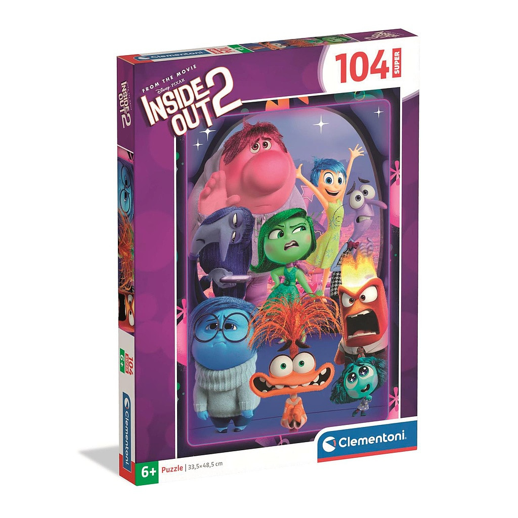 Disney Inside Out Memory 104-osaline Clementoni pusle – tootepilt