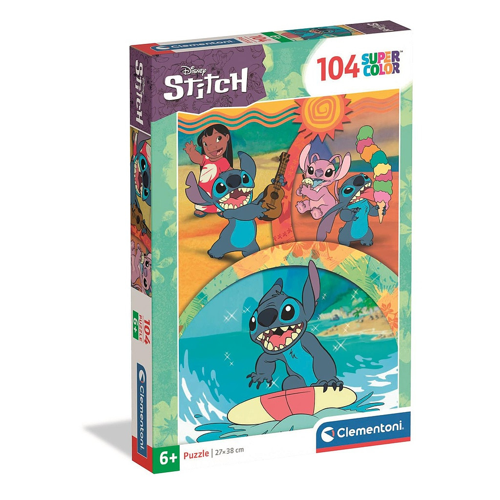 Disney Lilo and Stitch 104-osaline Clementoni pusle – tootepilt