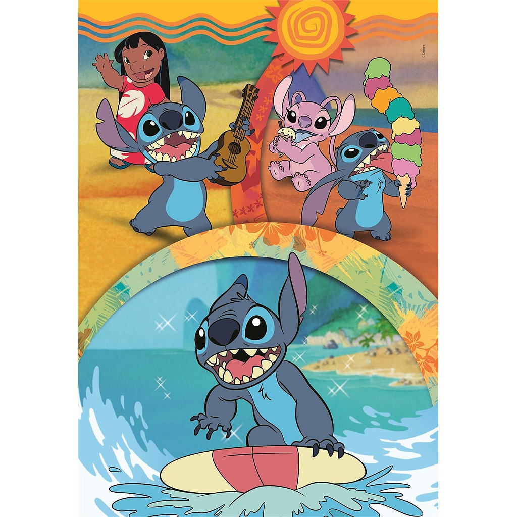 Disney Lilo and Stitch 104-osaline Clementoni pusle – detailvaade 2